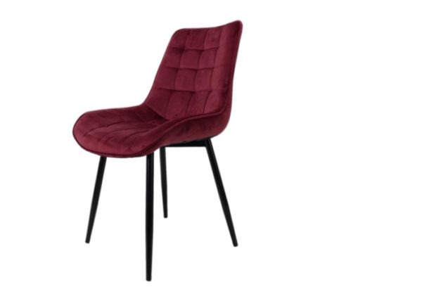 CADEIRA LARA VERMELHO PRETO